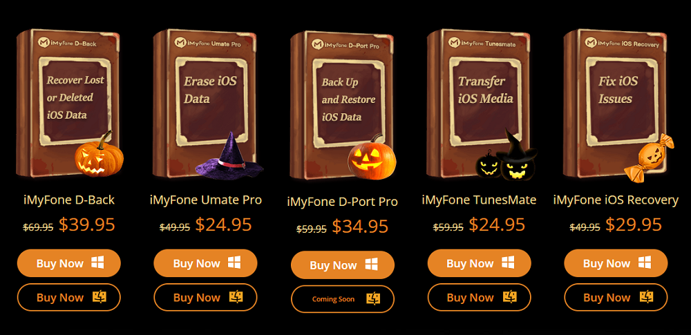 iMyFone Happy Halloween Offer