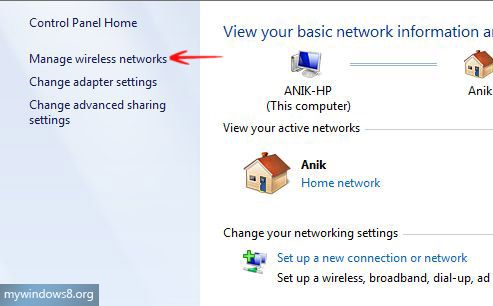 Manage Wireless networks