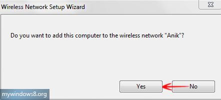 Run wireless settings import Wizard
