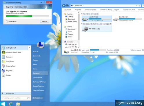 Windows 8 RTM Theme