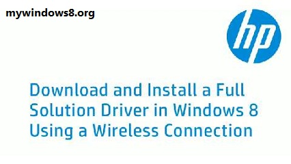 HP Printer Driver for Windows 8