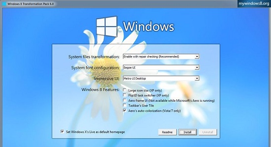 windows 7 transformation pack for xp download