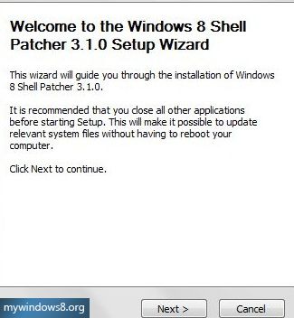 windows 8 shell patcher wizard