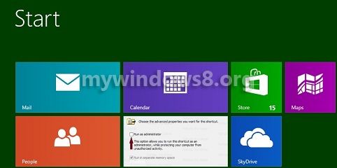 Windows 8 tile