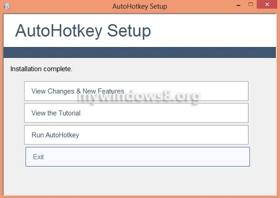 Install AutoHotKey