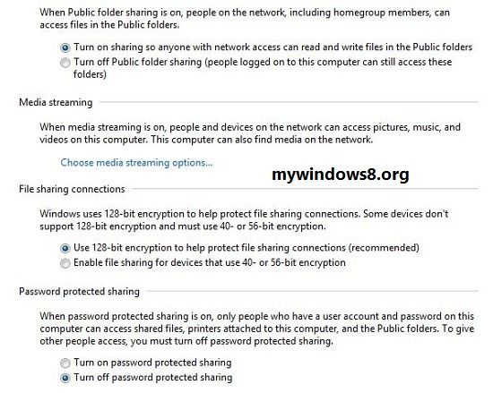 Network Profiles