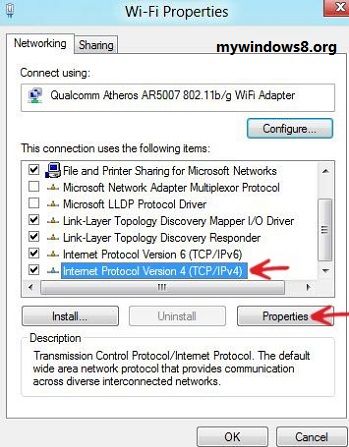 IPv4 properties