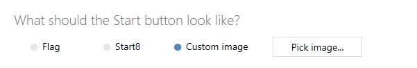 Customize Start Icon