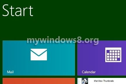 windows 8 start screen