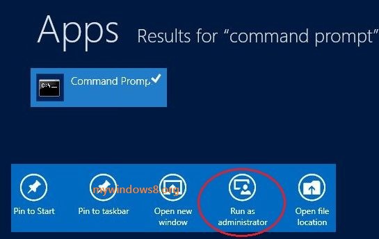 Open Admin Command Prompt