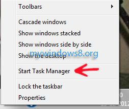 Select Task Manager