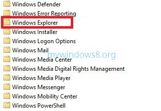 Select Windows Explorer