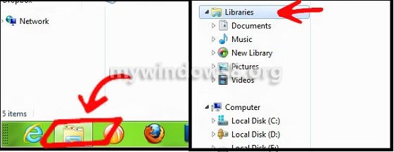 Windows Explorer Library