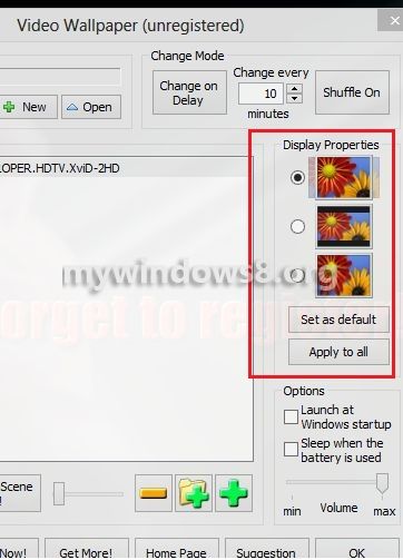 Install DreamScene on Windows 8 - Video Wallpaper
