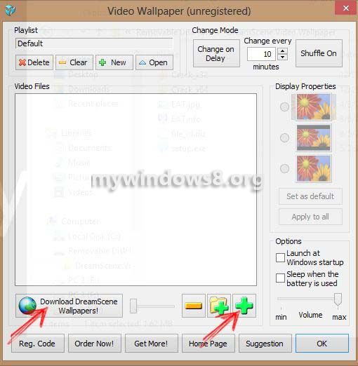 Install DreamScene on Windows 8 - Video Wallpaper