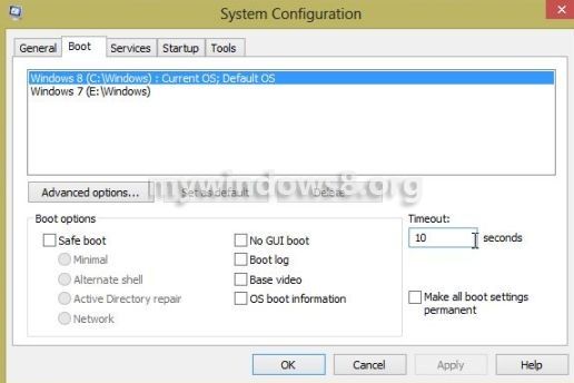 system configuration