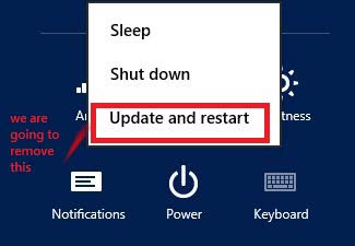 turn off windows update in windows 8