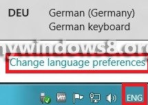 Turn Desktop Language Bar ON