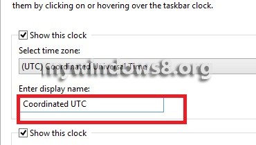 add utc clock on windows