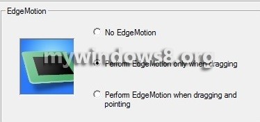 Edge Motion on or off