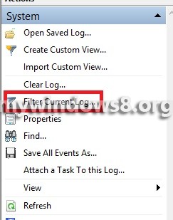 Filter Current Log