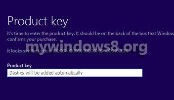 Product key