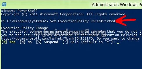 powershell execution policy