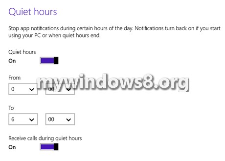 Windows 8.1 quiet mode