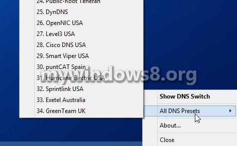 ChrisPC DNS Switch