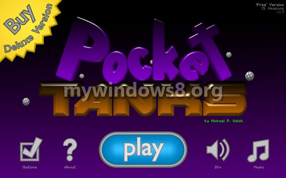 Pocket Tanks game for Windows Phone 8 and Windows PC