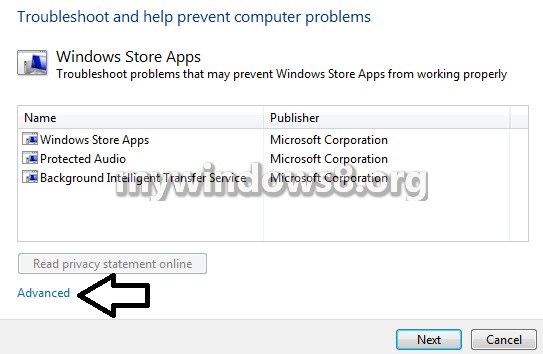 How to troubleshoot and Fix Store App Issues in Windows 8