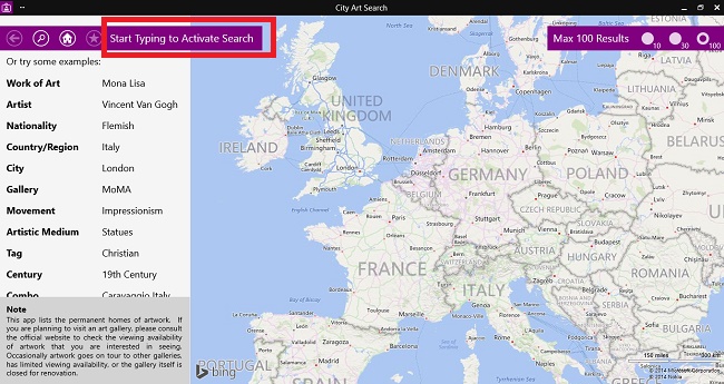 Find out world famous artifacts with City Art Search app for Windows 8.1 and Windows 10