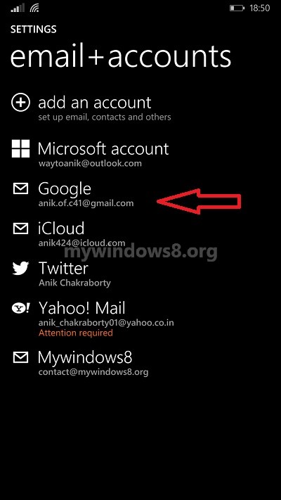 How to add Google Contacts and Calendar to your Windows Phone