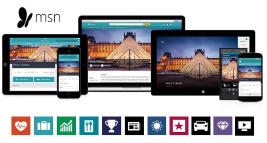 Bing app suite to be available in Android and iOS as MSN apps 