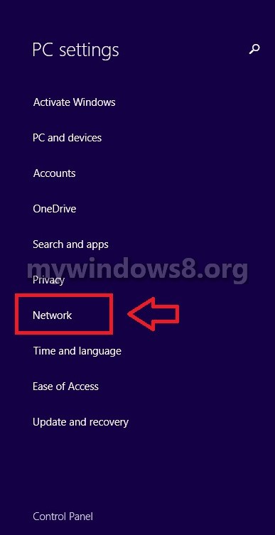 Network PC Settings