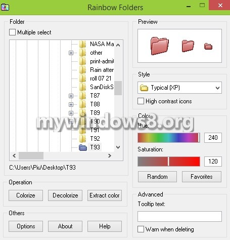 windows 8 favorite folders