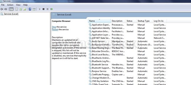 StopServices in Windows 8.1