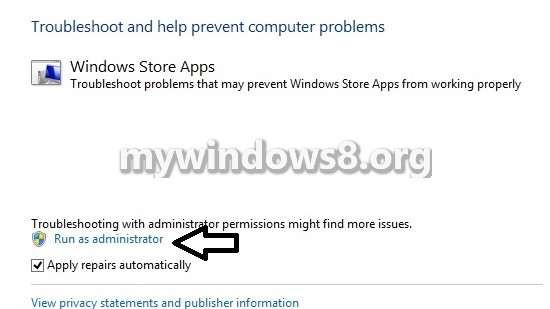 Troubleshoot and Fix Store App Issues in Windows 8