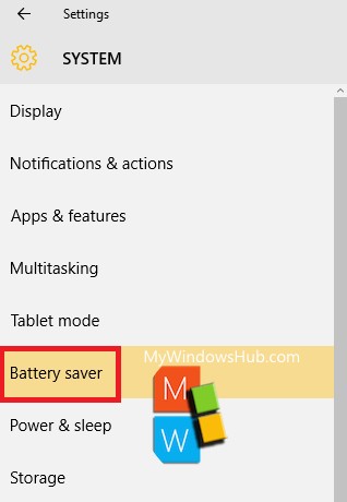 battery saver