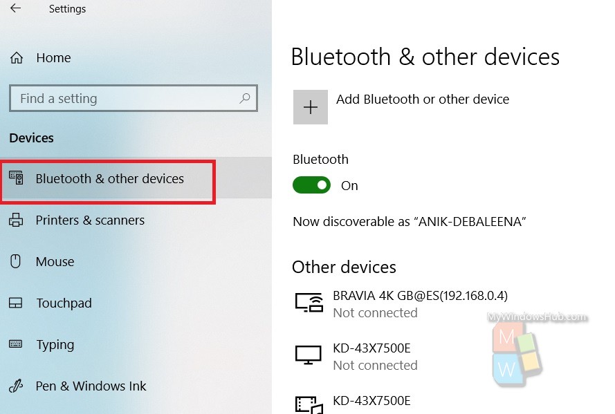 bluetooth and devices