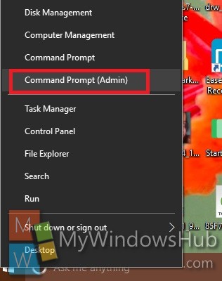 command prompt