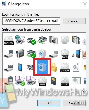 select icon