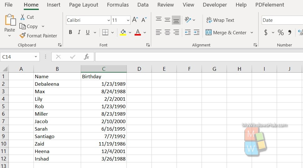 Change Date Formatting In MS Excel Worksheet Using VBA Macro