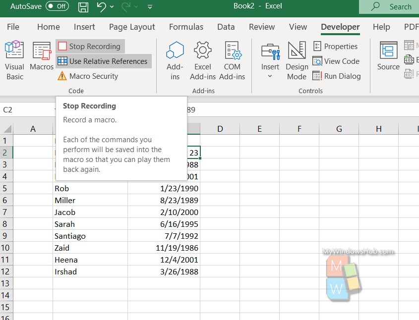 Change Date Formatting In MS Excel Worksheet Using VBA Macro