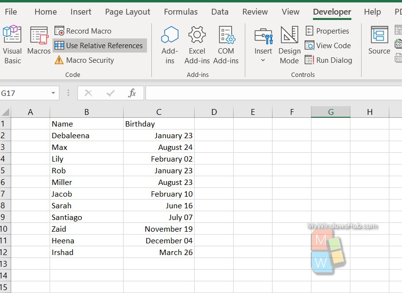 Change Date Formatting In MS Excel Worksheet Using VBA Macro