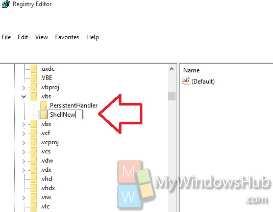 vbscript files shell new