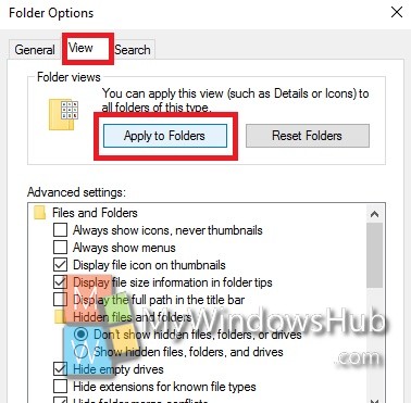 apply folders