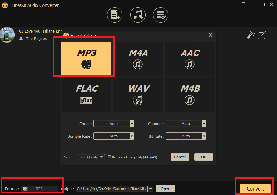 blind friendly itunes to mp3 converter