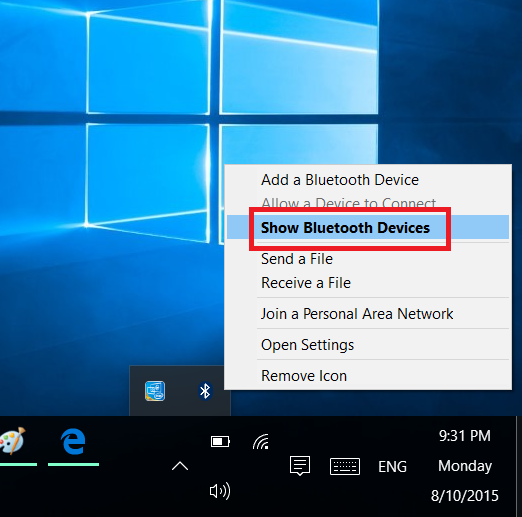 which device did you plug in windows 10