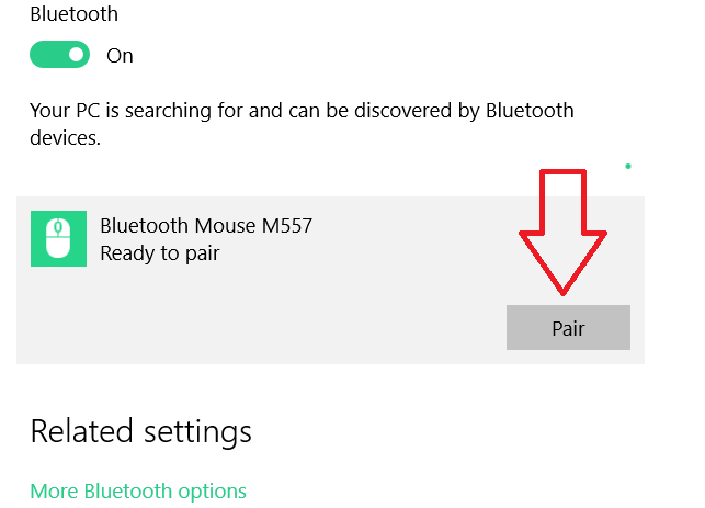 bluetooth pair